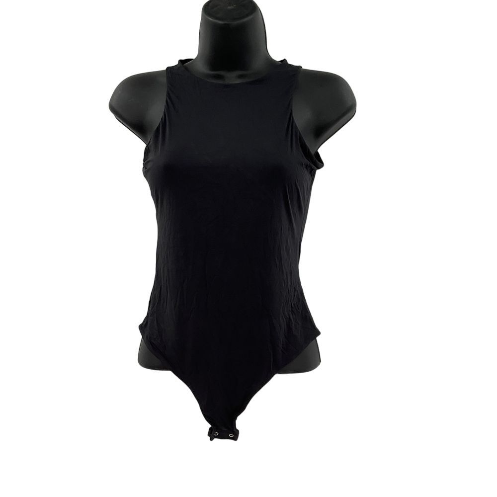 Womens Black Body Suit Size Medium NWT #1019